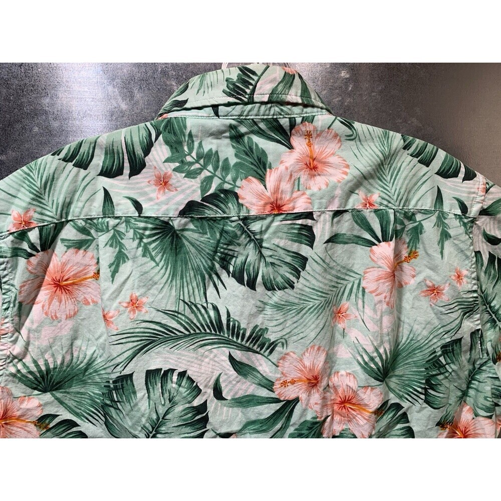 Hawaiian Hibiscus Beach Shirt Gentlemen’s Outfitters 100% Cotton Button Up M - Picture 1 of 14